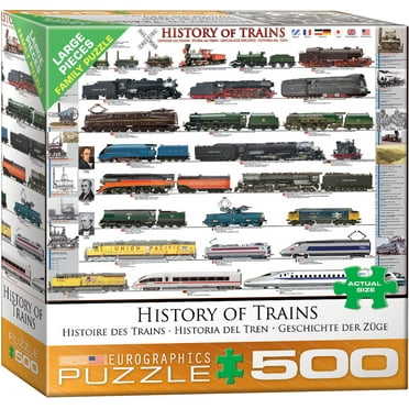 Eurographics Histoire de trains Jigsaw Puzzle 1000 pièces Monde trains-Neuf Eurographics Histoire de trains Jigsaw Puzzle 1000 pièces Monde trains-Neuf